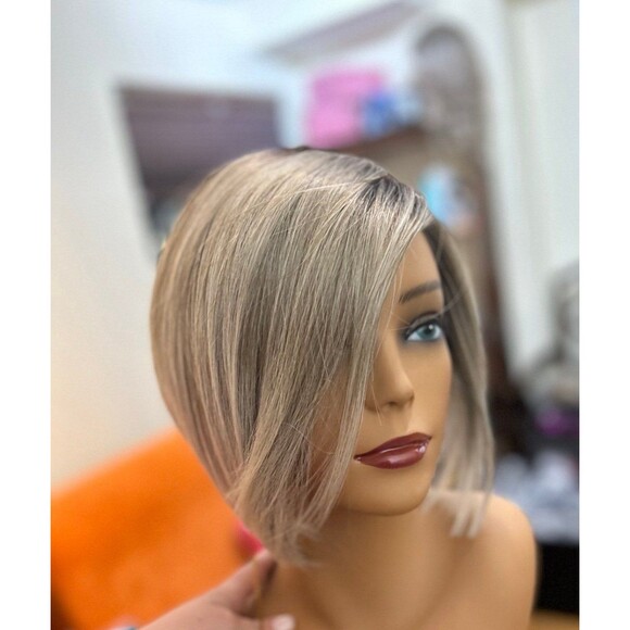 Rebel gypsy “Ocean of noise” luxury monofilament Human hair blend wig